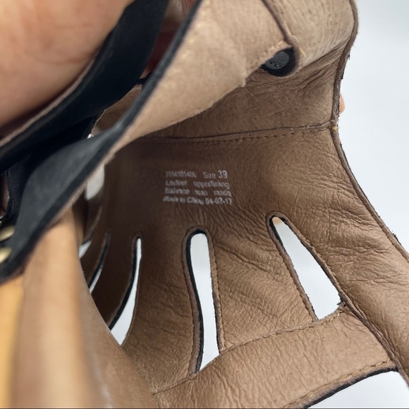 Dansko Demetra Peep Toe Leather Heeled Sandals 39 - Picture 6 of 12